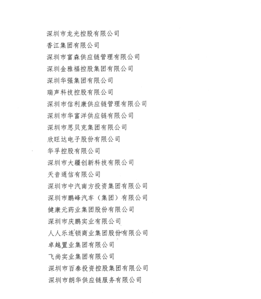 喜讯，AG8亚游供应链荣获“改革开放40周年深圳民营经济突出贡献企业”称号  